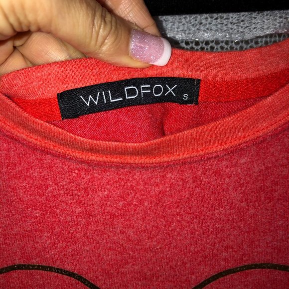Wildfox heart sweatshirt - Picture 2 of 3